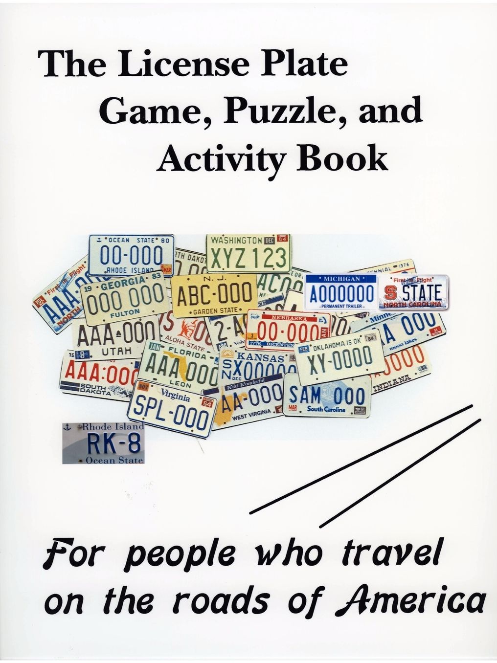License Plate Game, Puzzle and Activity Book