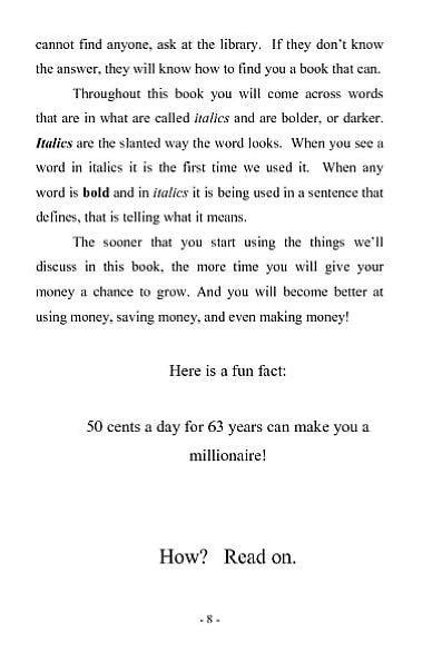 GROW MONEY - A Kid's Guide to Saving and Investing
