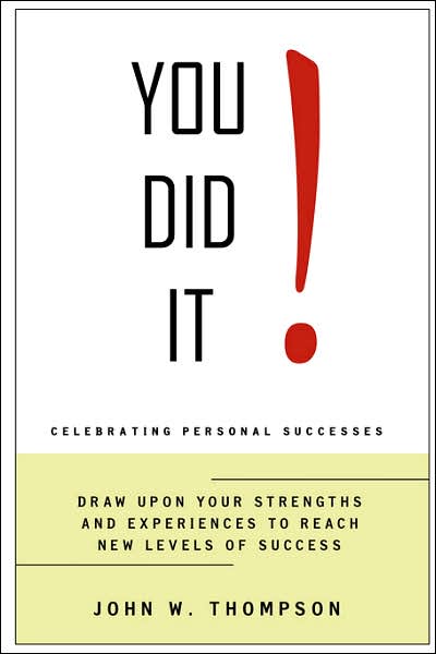 You Did It
