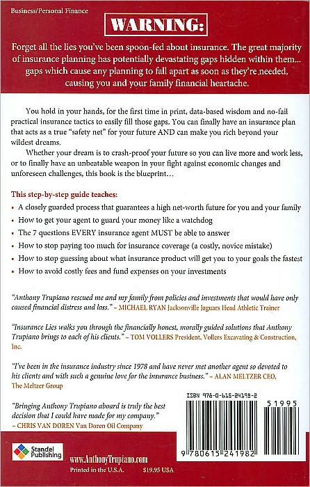 Insurance Lies: Using Insurance Loopholes to Crash Proof Your Future