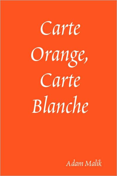 Carte Orange, Carte Blanche