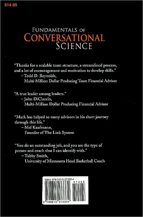 Fundamentals of Conversational Science: Winning First Appointments With Slam-Dunk Solutions