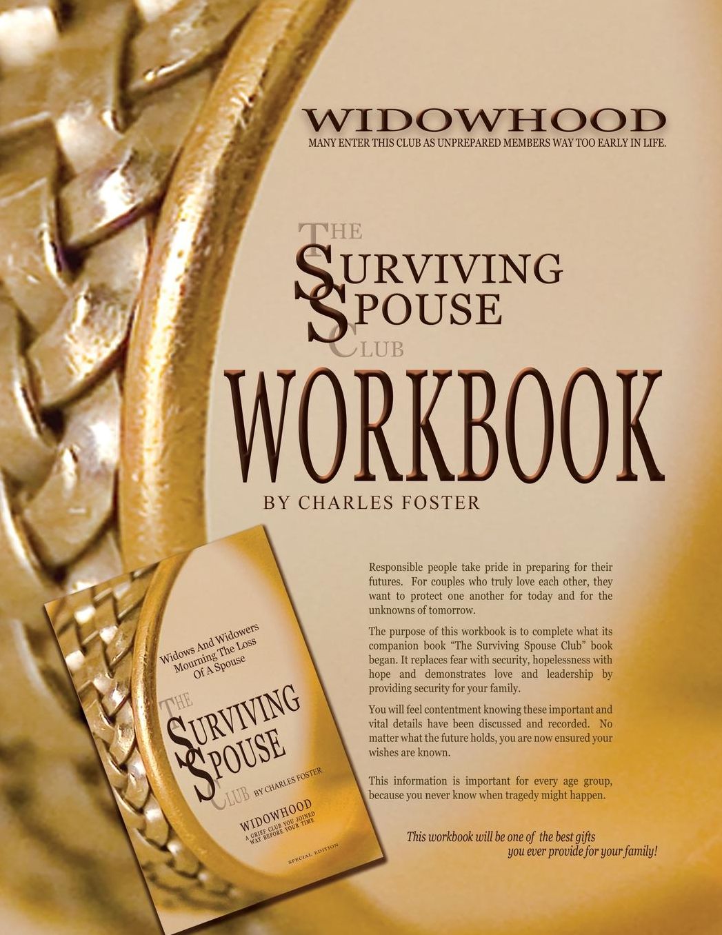 Surviving Spouse Club Workbook: Preparing to survive the loss everyone will face one Day