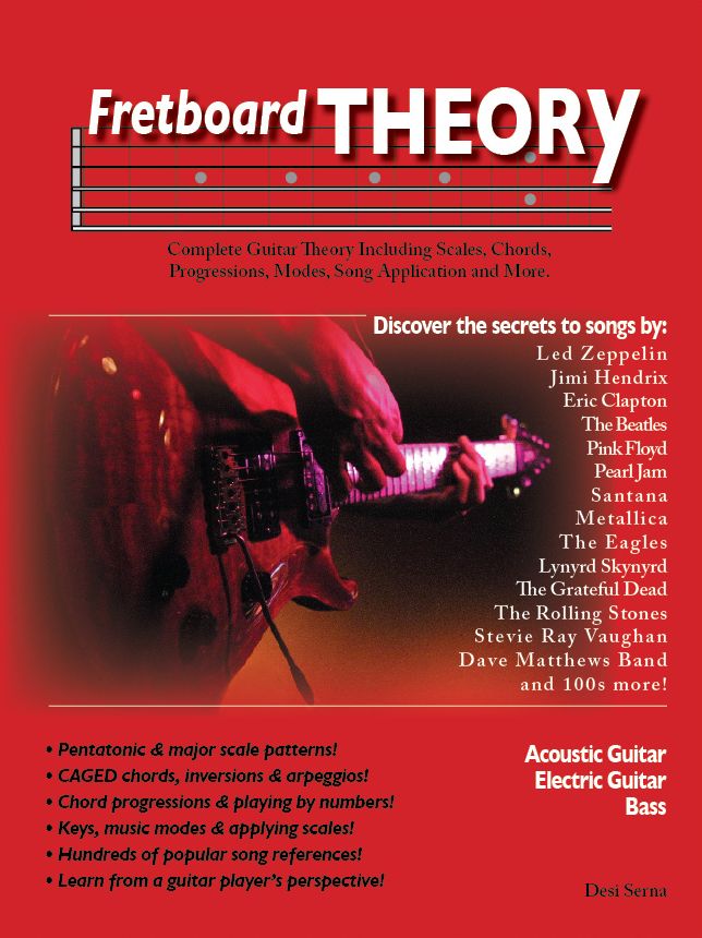 Fretboard Theory - Complete Music Theory for Guitar Including Scales, Chords, Progressions, Modes, and More
