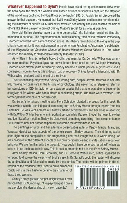 SYBIL in her own words: The Untold Story of Shirley Mason, Her Multiple Personalities and Paintings