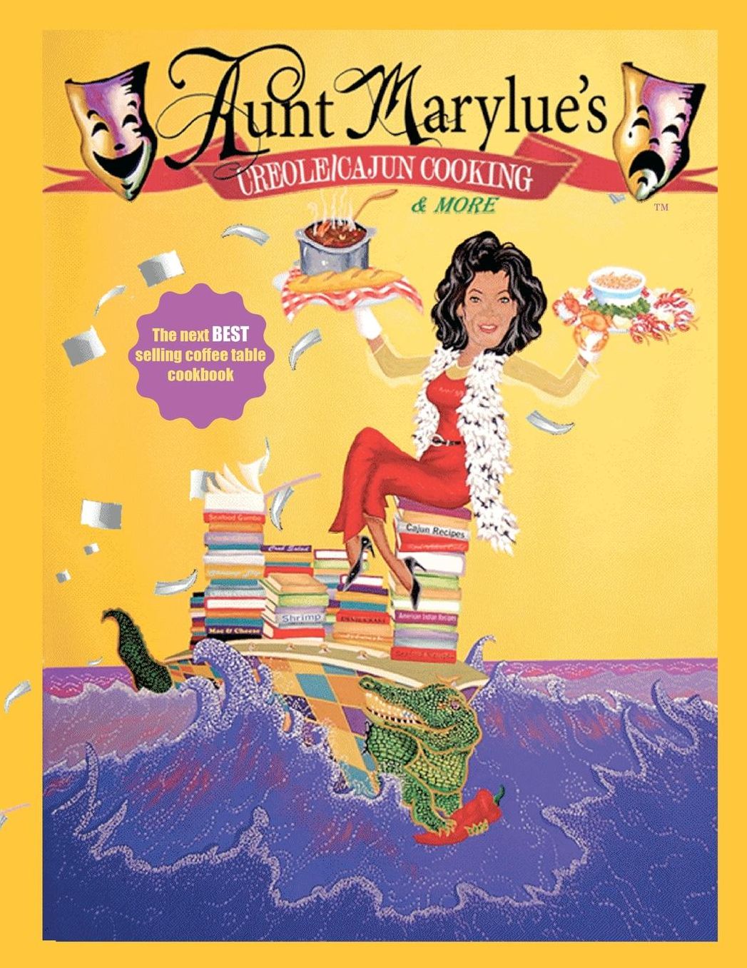 Aunt Marylue's Creole/ Cajun Cooking & *More: Black & White