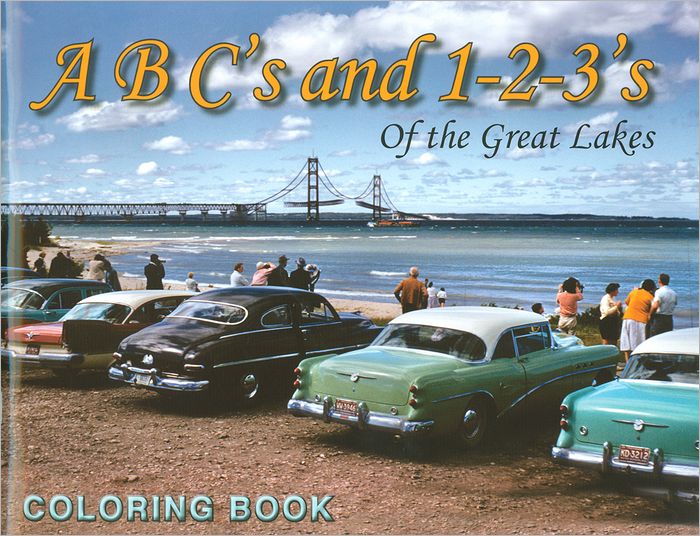 ABC's and 1-2-3's of the Great Lakes: A Michigan Coloring Book