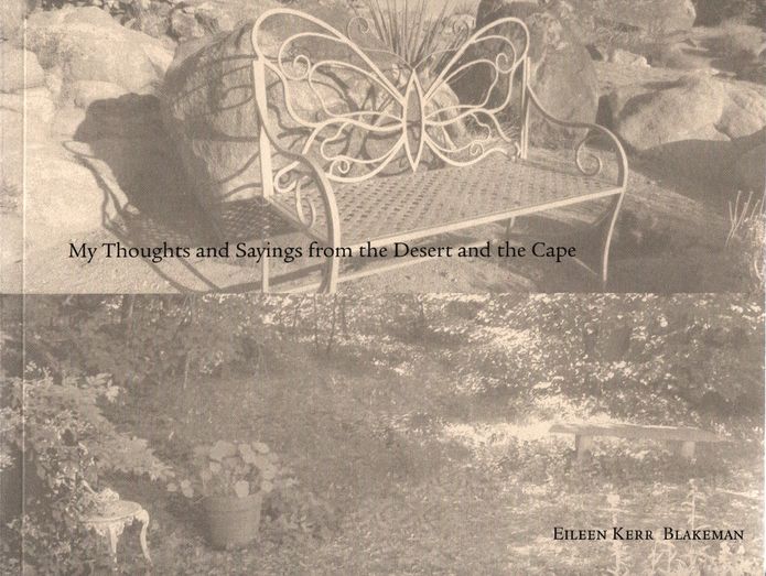 My Thoughts and Sayings from the Desert and the Cape