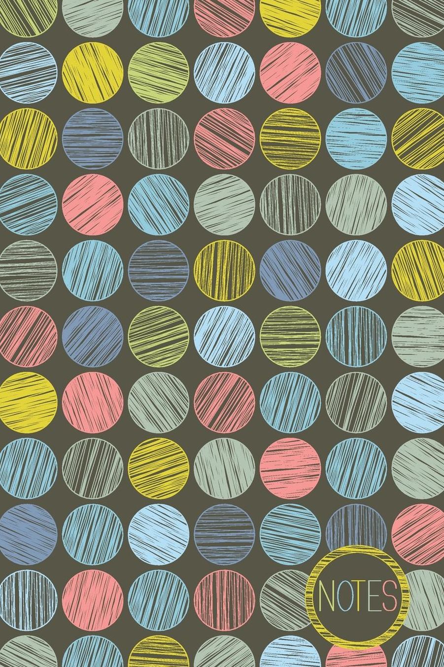 Notes: 6"x9" Journal With Ruled Lines on Bottom Half of Pages; Blank Area on Top Half of Pages