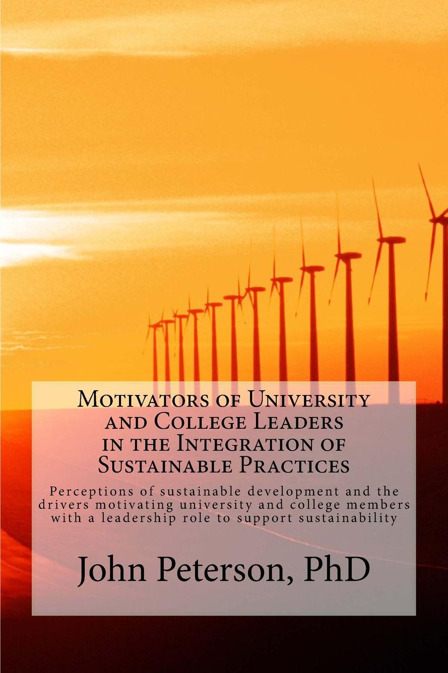 Motivators of University and College Leaders in the Integration of Sustainable Practices