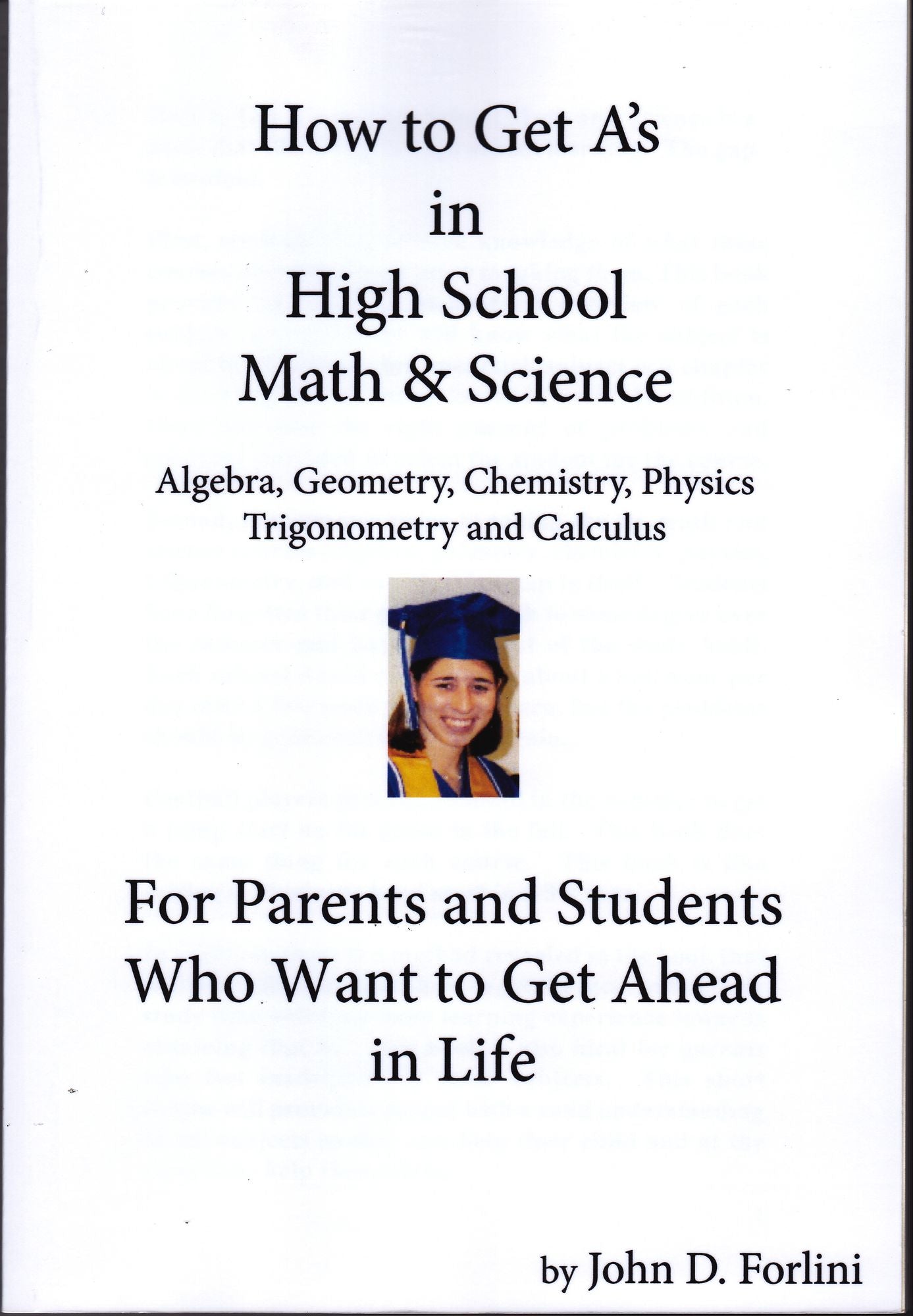 How to Get A's in High School Math and Science