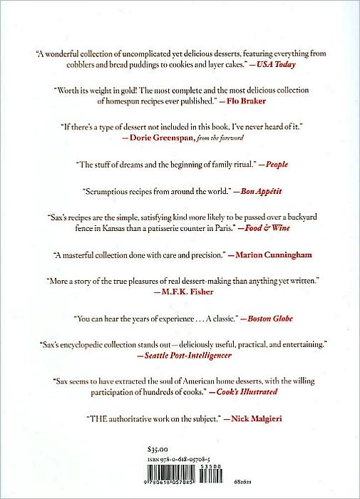 Classic Home Desserts: A Treasury of Heirloom and Contemporary Recipes