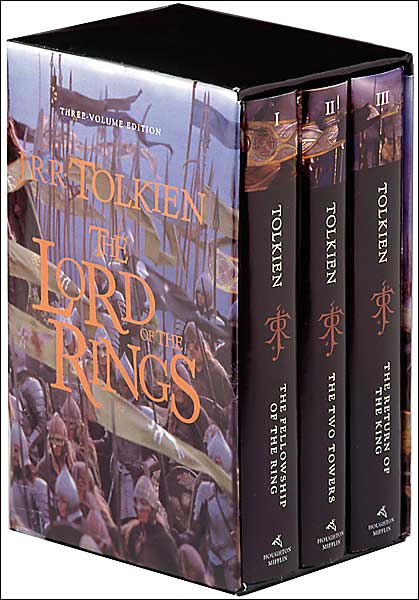 The Lord of the Rings Hardcover Box Set (Movie Art Covers)