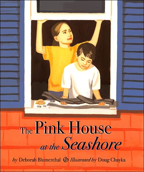 The Pink House at the Seashore