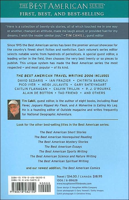 The Best American Travel Writing 2006