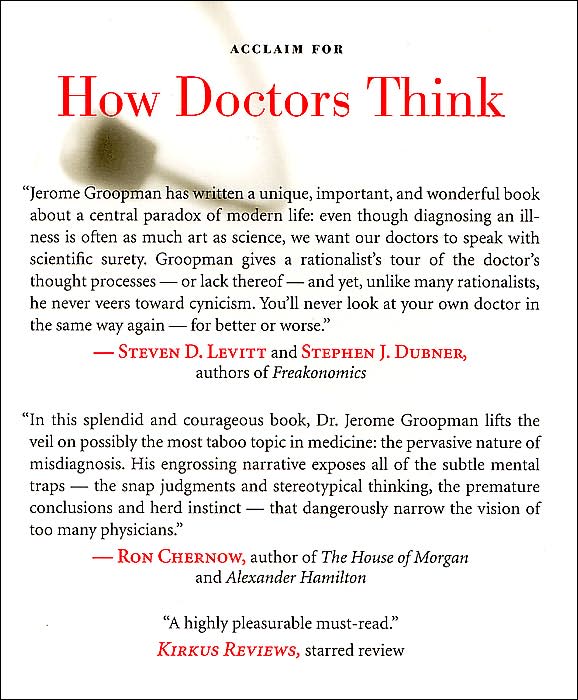 How Doctors Think