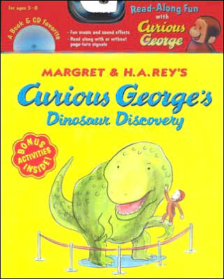 Curious George's Dinosaur Discovery Book and CD