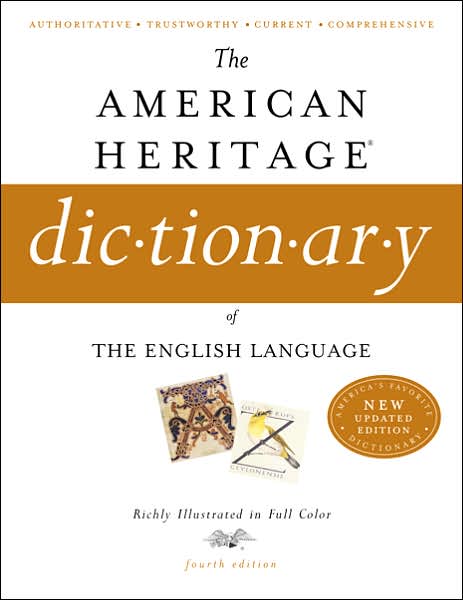 The American Heritage Dictionary of the English Language
