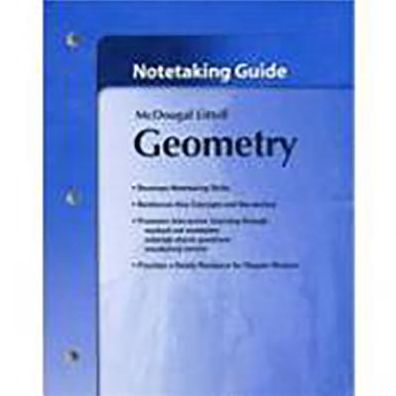 McDougal Littell High School Math: Notetaking Guide Geometry