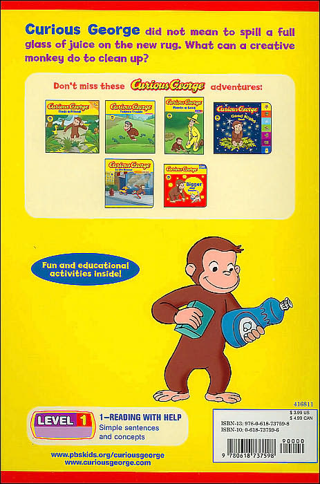 Curious George Cleans Up (CGTV Reader)