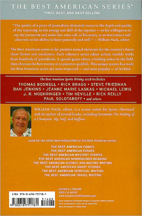 The Best American Sports Writing 2008
