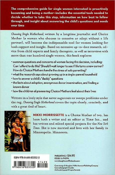 Choosing Single Motherhood: The Thinking Woman's Guide