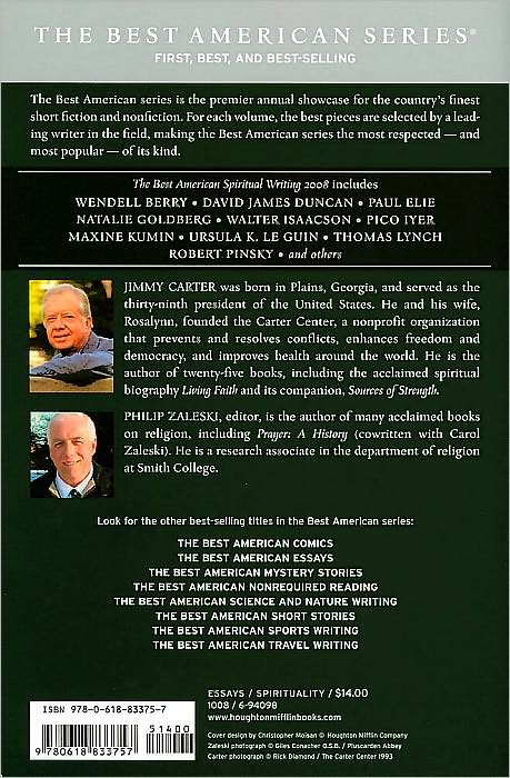 The Best American Spiritual Writing 2008