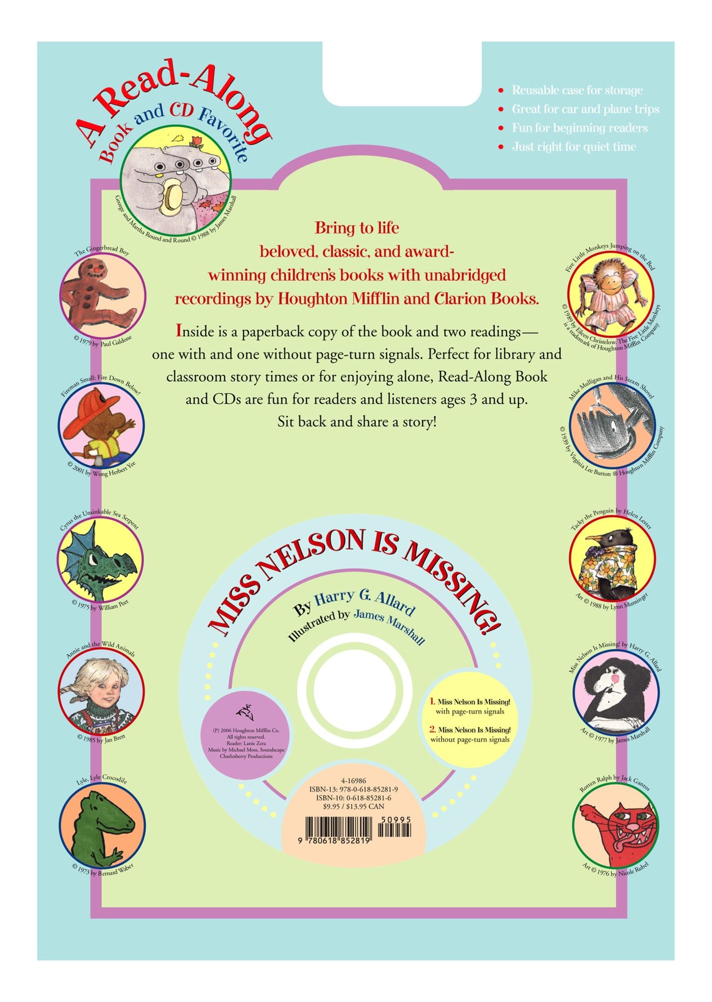 Miss Nelson is Missing! Book & CD