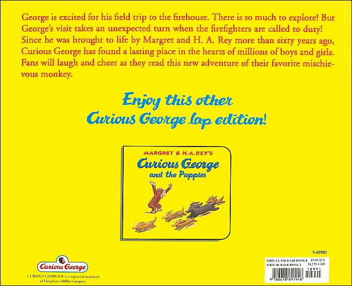 Curious George and the Firefighters: Lap Edition