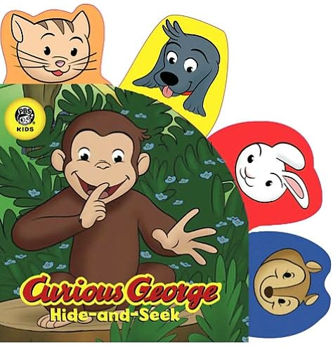 Curious George Hide-and-Seek (CGTV Tabbed Board Book)