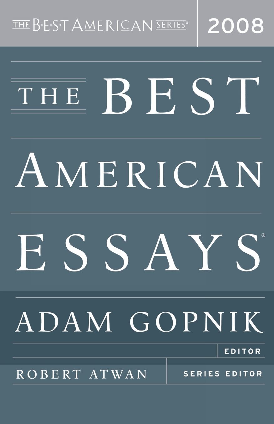 The Best American Essays 2008