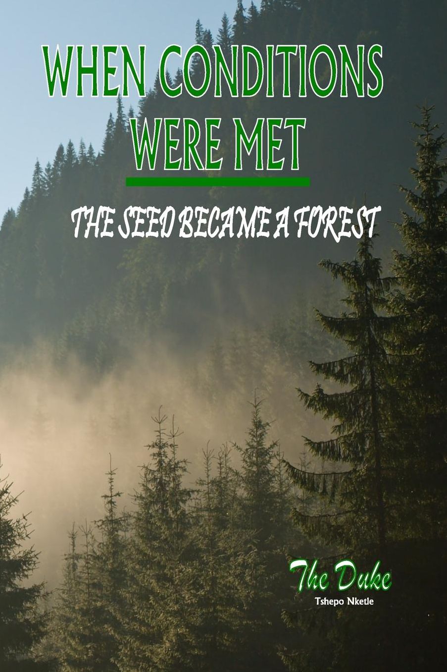 When Conditions were met, The Seed became a Forest