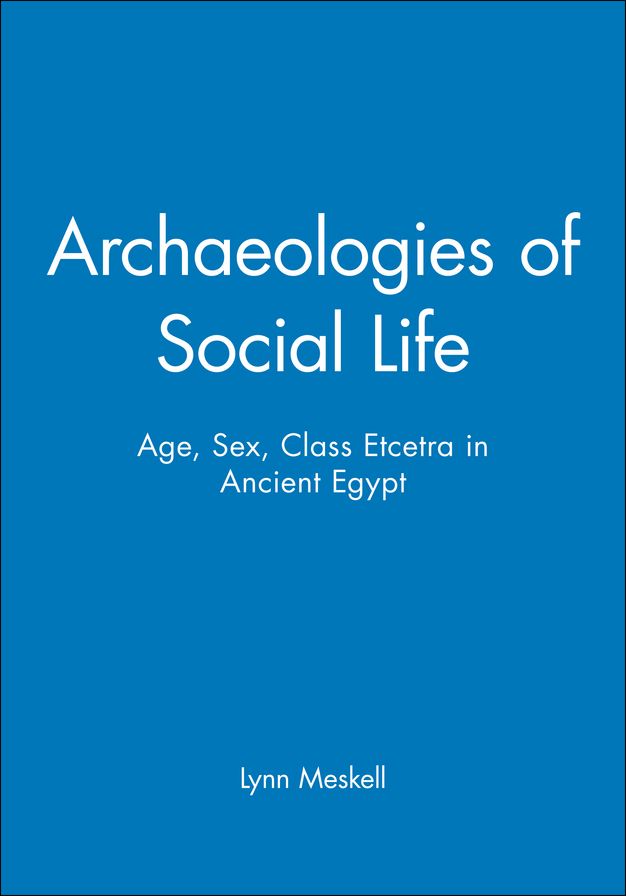 Archaeologies of Social Life: Age, Sex, Class Etcetra in Ancient Egypt