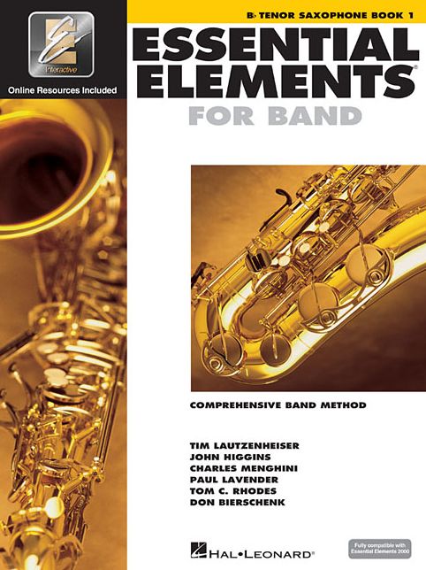 Essential Elements for Band - Bb Tenor Saxophone Book 1 with EEi