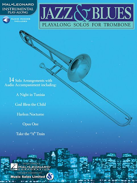 Jazz and Blues: Play-along Solos for Trombone with CD (Play-along Series)