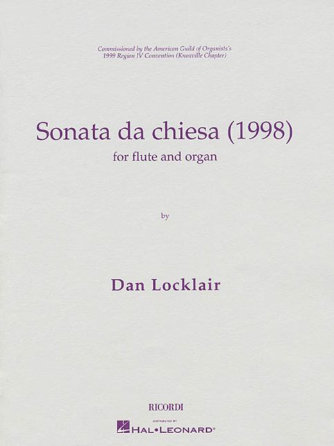 Sonata da Chiesa (1998): Flute and Organ