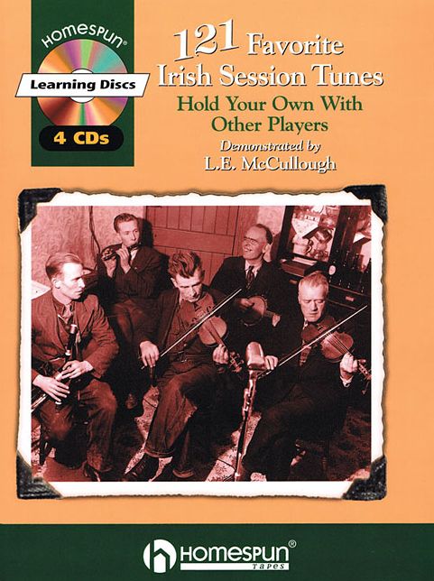 121 Favorite Irish Session Tunes: Performed on Tinwhistle by L.E. McCullough
