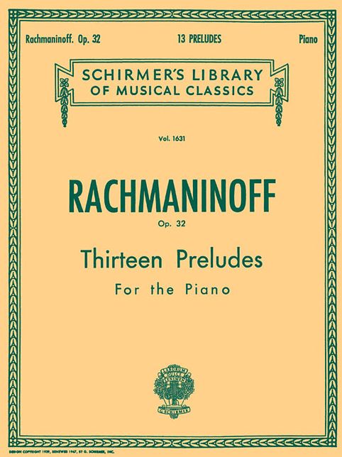 13 Preludes, Op. 32: Piano Solo