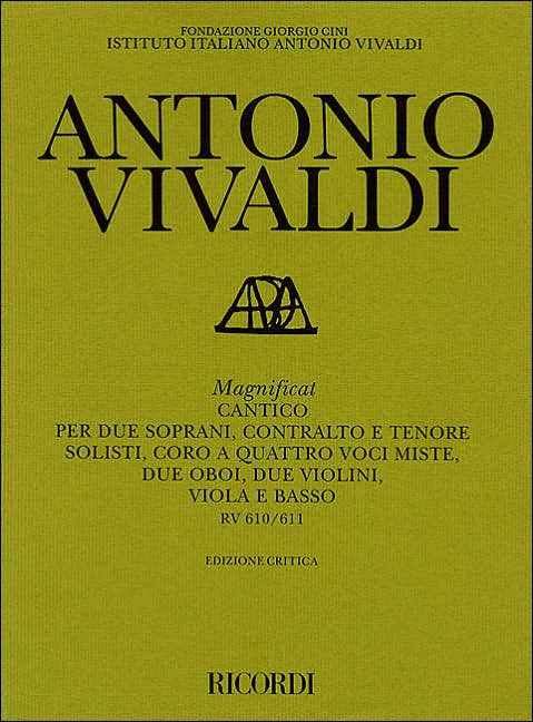 Magnificat RV610/RV611: Score