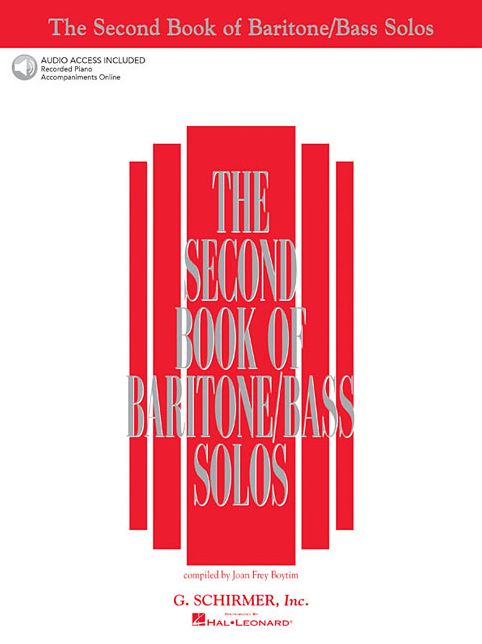 The Second Book of Baritone/Bass Solos: Book/Online Audio