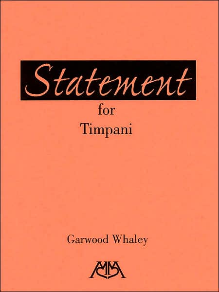 Statement for Timpani