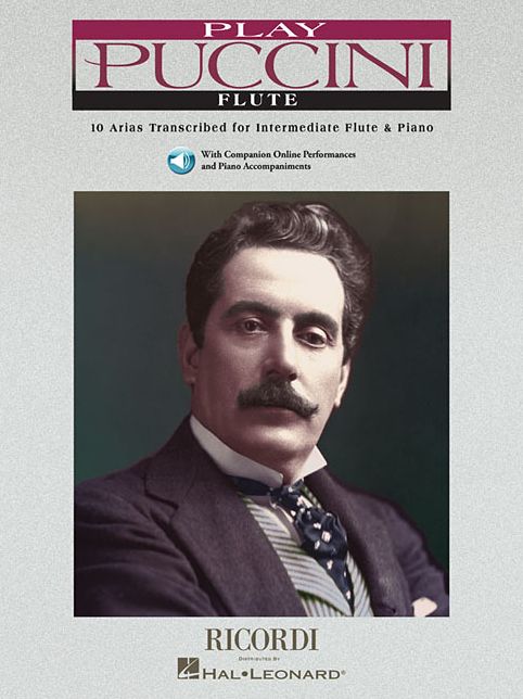 Play Puccini: 10 Arias Transcribed for Flute and Piano