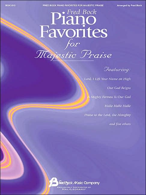 Fred Bock Piano Favorites for Majestic Praise