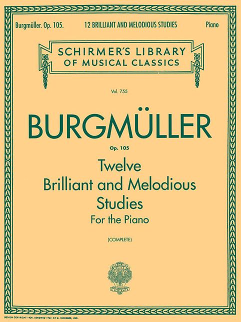 12 Brilliant and Melodious Studies, Op. 105: Piano Solo