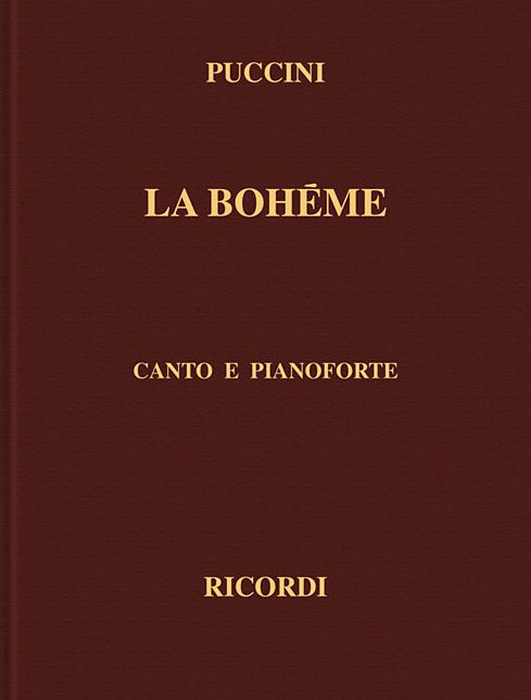 La Boheme: Vocal Score