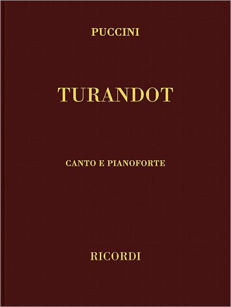 Turandot: Vocal Score