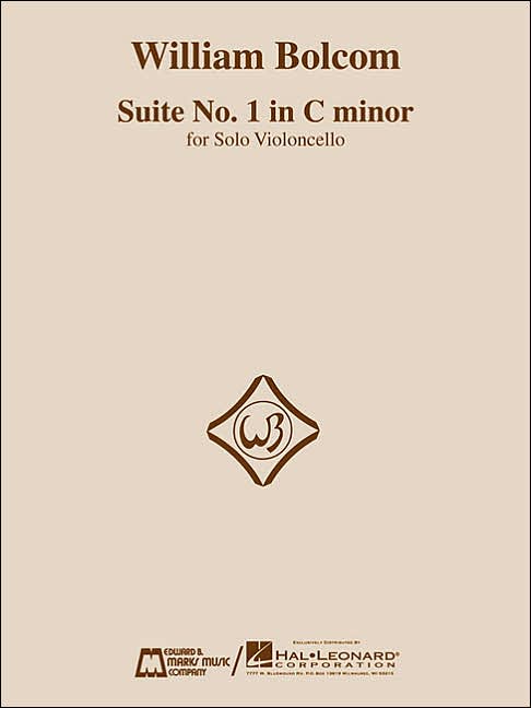 William Bolcom - Suite No. 1 in C Minor: for Solo Violoncello