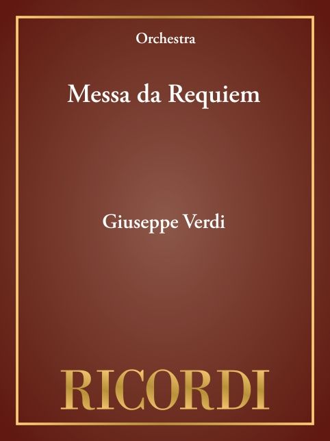 Messa da Requiem: Full Score