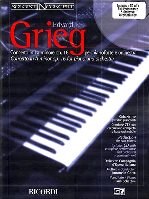 Concerto in A Minor, Op. 16: for Piano and Orchestra Soloist in Concert Series