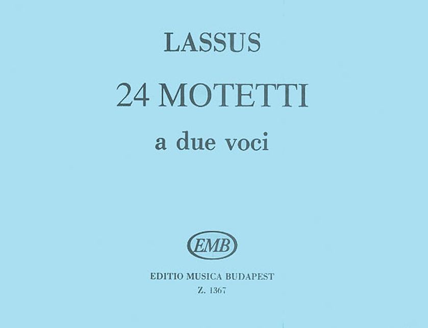 24 Two-part Motets Latin 2 Part